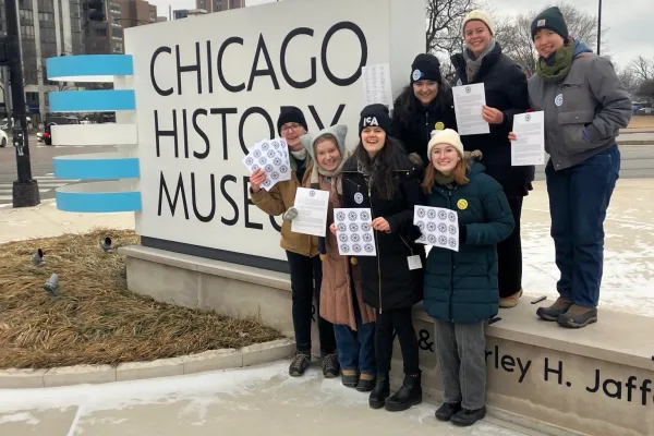 Chicago History Museum employees