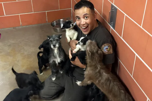 AFSCME Local 2912 member and CACC employee Armando Tejeda