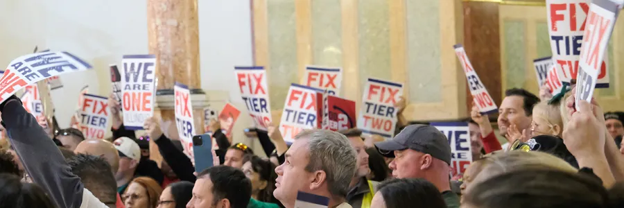 Tier 2 rally at the capitol