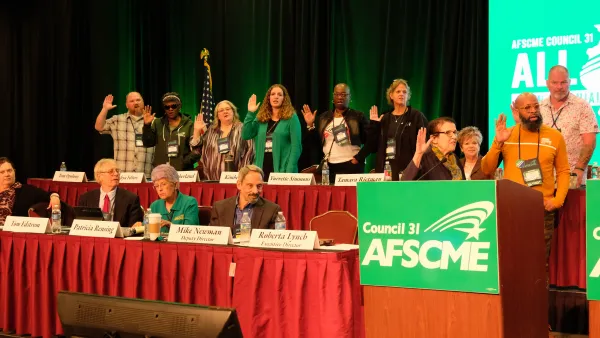 New executive board takes the oath of office